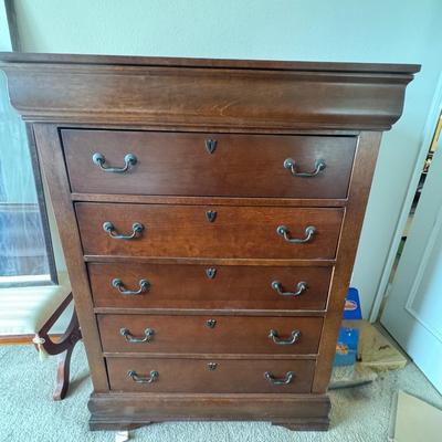 Designer chest of drawers.