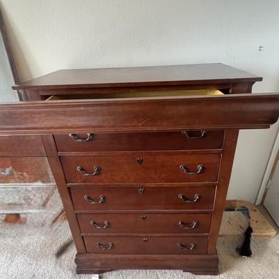 Designer chest of drawers.