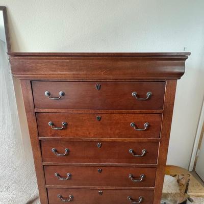 Designer chest of drawers.