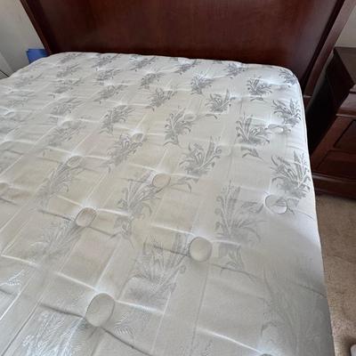 Beautiful Queen sized bed.