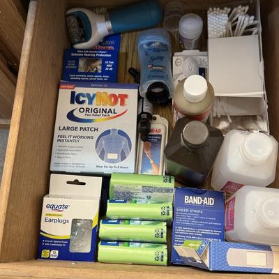 Medical supplies and more.