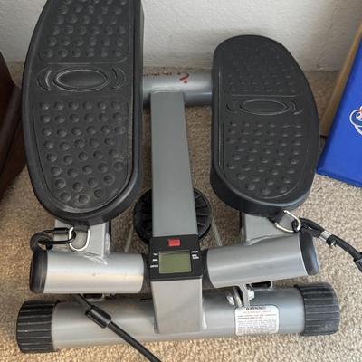 Mini stepper, exercise machine, and more.