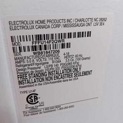 FRIGIDAIRE FROST FREE FREEZER