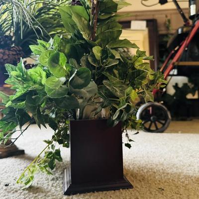Collection of artificial plants.