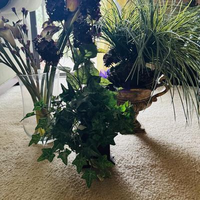 Collection of artificial plants.