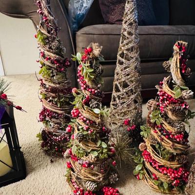 Very unique Christmas decor.