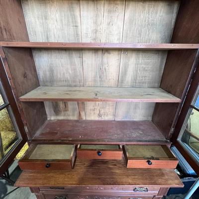 Primitive 19th Century Cabinet