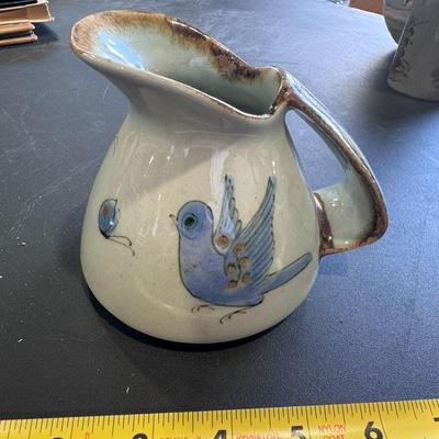 Ken Edwards El Palomar Pottery Pitcher from Tonala, Mexico.