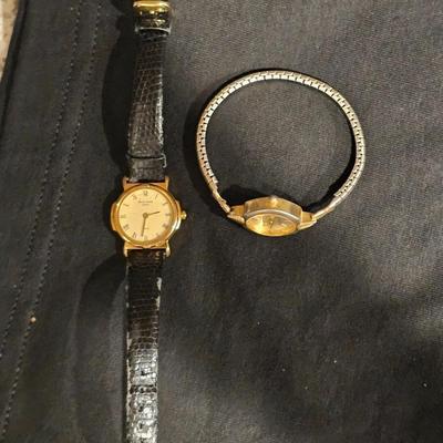 Vintage Ladies Swiss Watch Lot | Pierre Cardin & Milan Diamond Quartz