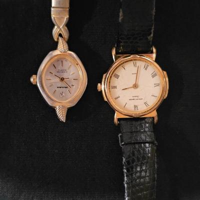 Vintage Ladies Swiss Watch Lot | Pierre Cardin & Milan Diamond Quartz