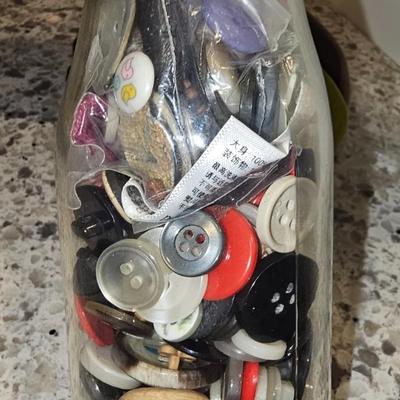 Beautiful Diamond Precious Stone Rings | Barlow Mallard Collector Pin | Jar of Vintage Buttons
