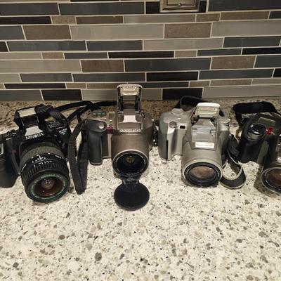 Olympus & Minolta Digital Camera Lot | Great Condition