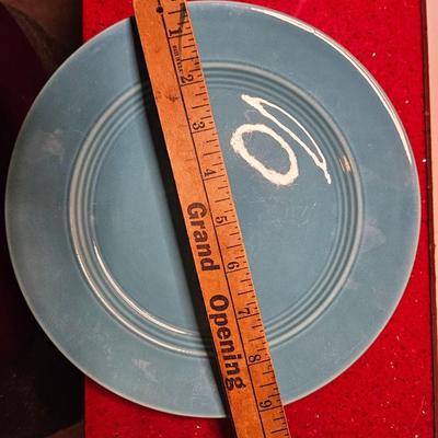 Sale Photo Thumbnail #13: 2 appear to be lighter than the others but they are all turquoise in color.

General disclaimer: this is a previously owned, antique/vintage/retro item. This means that the product may have imperfections or indication of previous wear. Photos taken are to
