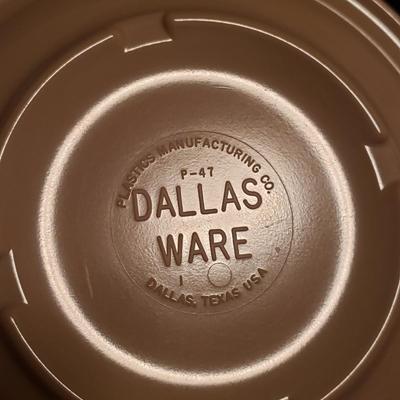 Melamne Style Vintage Dishes Including Allied Chemical (K-KD)