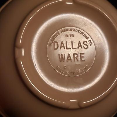 Melamne Style Vintage Dishes Including Allied Chemical (K-KD)
