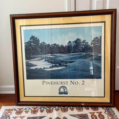 Pinehurst Golf Course Frame Print (B3)