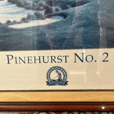 Pinehurst Golf Course Frame Print (B3)