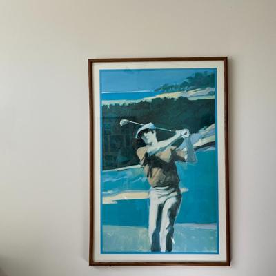Golfer Print (B3)