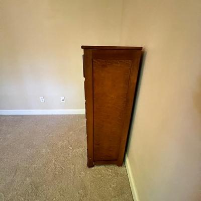 Six Drawer Solid Wood High Boy Dresser (GB-RG)