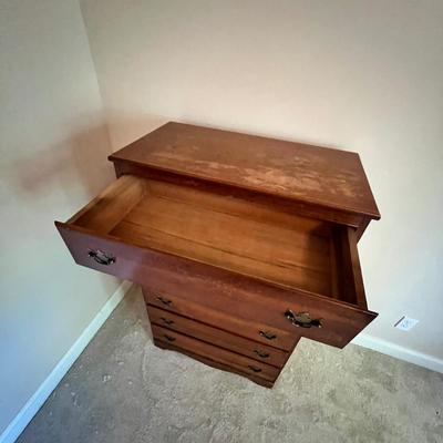 Six Drawer Solid Wood High Boy Dresser (GB-RG)