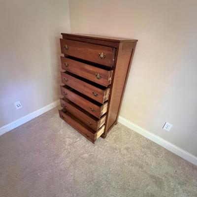 Six Drawer Solid Wood High Boy Dresser (GB-RG)