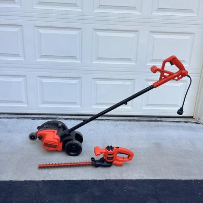 Black & Decker Electric Edger & Hedge Trimmer (G-MG)