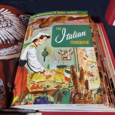 1950's Cooking Magic-Cookbooks, Pyrex Canisters & More (K-KD)