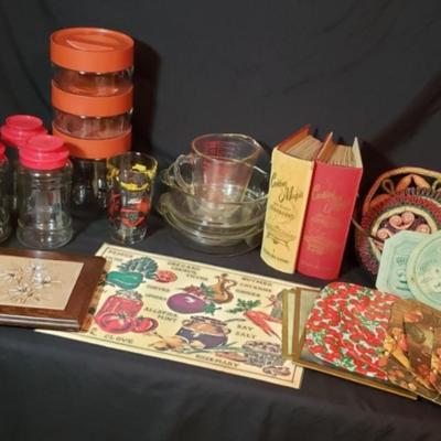 1950's Cooking Magic-Cookbooks, Pyrex Canisters & More (K-KD)