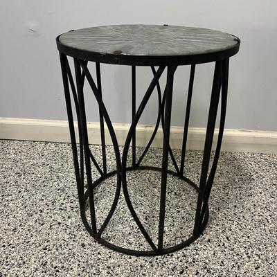 Three Metal Plant Stands (G-MG)