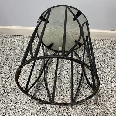 Three Metal Plant Stands (G-MG)