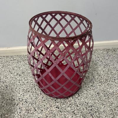 Three Metal Plant Stands (G-MG)