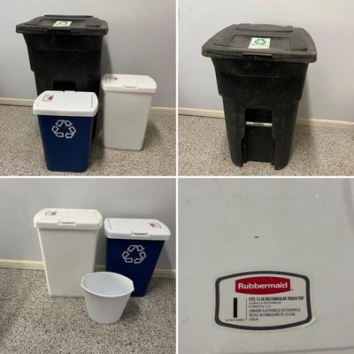 64 Gallon Toter Wheeled Garbage Bin & More (G-MG)