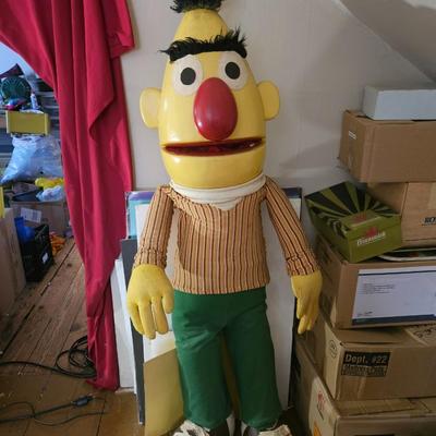 Sale Photo Thumbnail #240: Used as a retail display mannequin in JC Penny in the 1980's for a Sesame Street Clothing Line.  Hard to find.

General disclaimer: this is a previously owned, antique/vintage/retro item. This means that the product may have imperfections or indication of