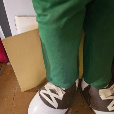 Sale Photo Thumbnail #232: Used as a retail display mannequin in JC Penny in the 1980's for a Sesame Street Clothing Line.  Hard to find.

General disclaimer: this is a previously owned, antique/vintage/retro item. This means that the product may have imperfections or indication of