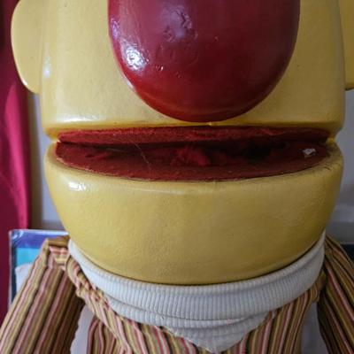 Sale Photo Thumbnail #238: Used as a retail display mannequin in JC Penny in the 1980's for a Sesame Street Clothing Line.  Hard to find.

General disclaimer: this is a previously owned, antique/vintage/retro item. This means that the product may have imperfections or indication of