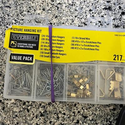 Husky Toolbox With Contents, Hardware & More (G-MG)