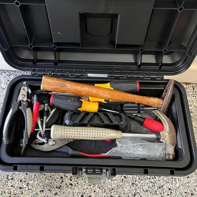 Husky Toolbox With Contents, Hardware & More (G-MG)
