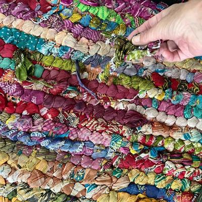 Nomad Hand Woven In India 5ft x 8ft Rag Rug (SR-RG)