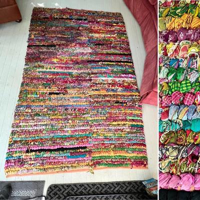 Nomad Hand Woven In India 5ft x 8ft Rag Rug (SR-RG)