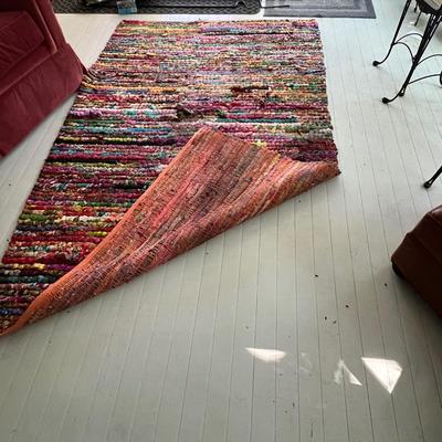 Nomad Hand Woven In India 5ft x 8ft Rag Rug (SR-RG)