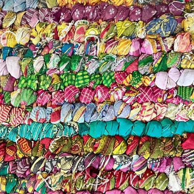 Nomad Hand Woven In India 5ft x 8ft Rag Rug (SR-RG)