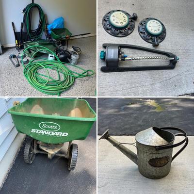 Garden Hoses, Water Cans, Scotts Spreader & More (G-MG)