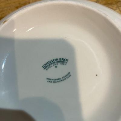 10" Large Serving Bowl Blarney Castle in 1792 (K)