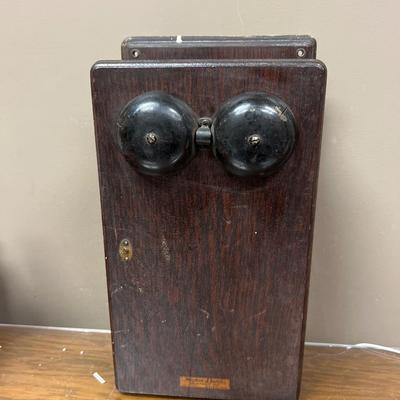 Western Electric Antique Phone Box