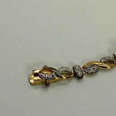 LOT 112: Gemstone 925 Bracelet 8.7 gtw