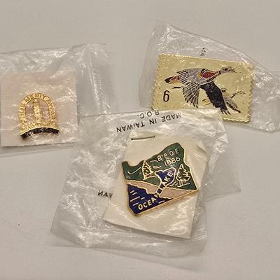 LOT 152jewelry: Elk's Lodge Lapel Pins and Lodge Coin