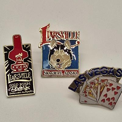 LOT 152jewelry: Elk's Lodge Lapel Pins and Lodge Coin