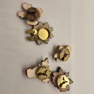 LOT 154jewelry: Religious Pendants, Pins and Holiday Themed Pins, Button Covers