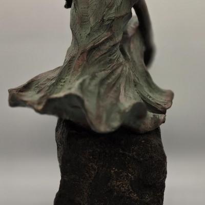LOT 197: Genesis Fine Arts Of Ireland Cold Cast Bronze Statue