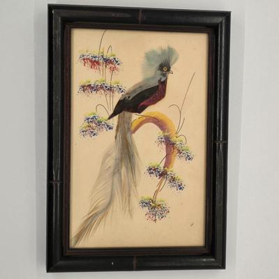 LOT 198: Three Vintage John Wannamaker Framed Feathercraft Prints